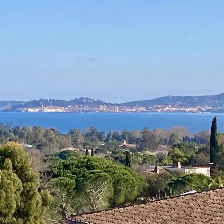 Les Restanques Coquelicot Vue * Grimaud